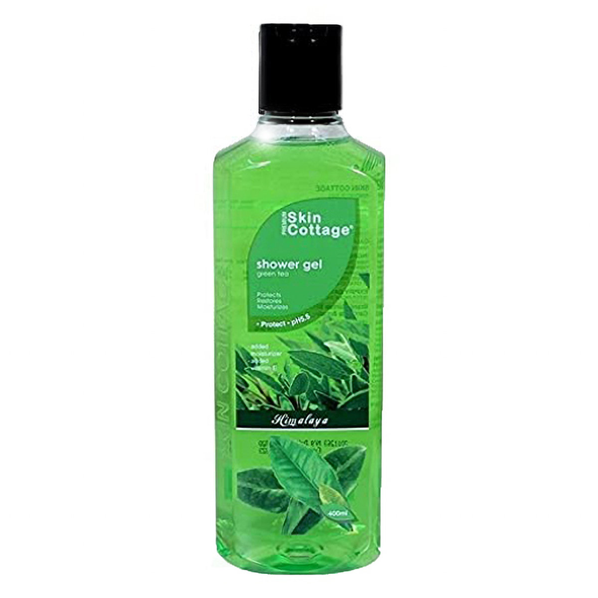 Skin Cottage Green Tea Shower Gel 400 ml | With Himalayan Green Tea Extracts | Gently Cleanses, Nourishes & Moisturises | With Calming Fragrance Of Green Tea | pH 5.5, Pack of 1 Skin Cottage Green Tea Shower Gel 400 ml | With Himalayan Green Tea Extracts | Gently Cleanses, Nourishes & Moisturises | With Calming Fragrance Of Green Tea | pH 5.5, Pack of 1