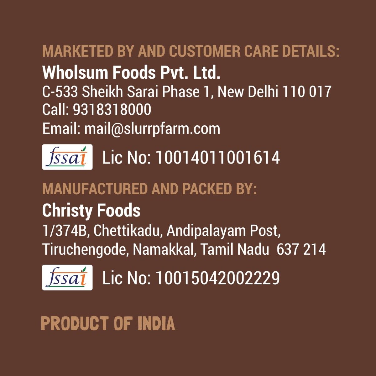 Slurrp Farm Sprouted Ragi Baby Cereal, 250 gm, Pack of 1 Slurrp Farm Sprouted Ragi Baby Cereal, 250 gm, Pack of 1