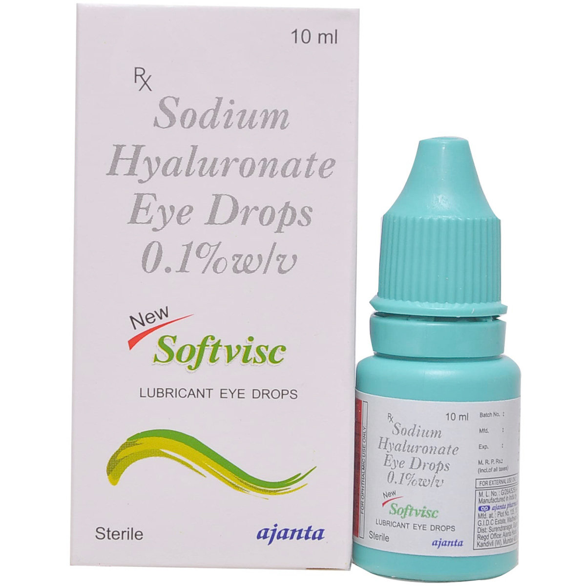 New Softvisc Lubricant Eye Drops 10 ml, Pack of 1 Eye Drops New Softvisc Lubricant Eye Drops 10 ml, Pack of 1 Eye Drops