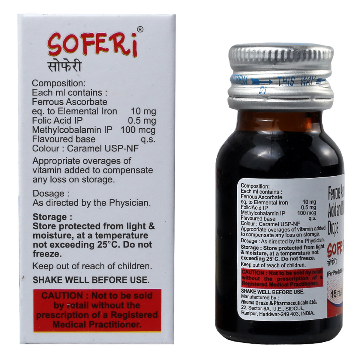Soferi Drops 15 ml, Pack of 1 DROPS Soferi Drops 15 ml, Pack of 1 DROPS