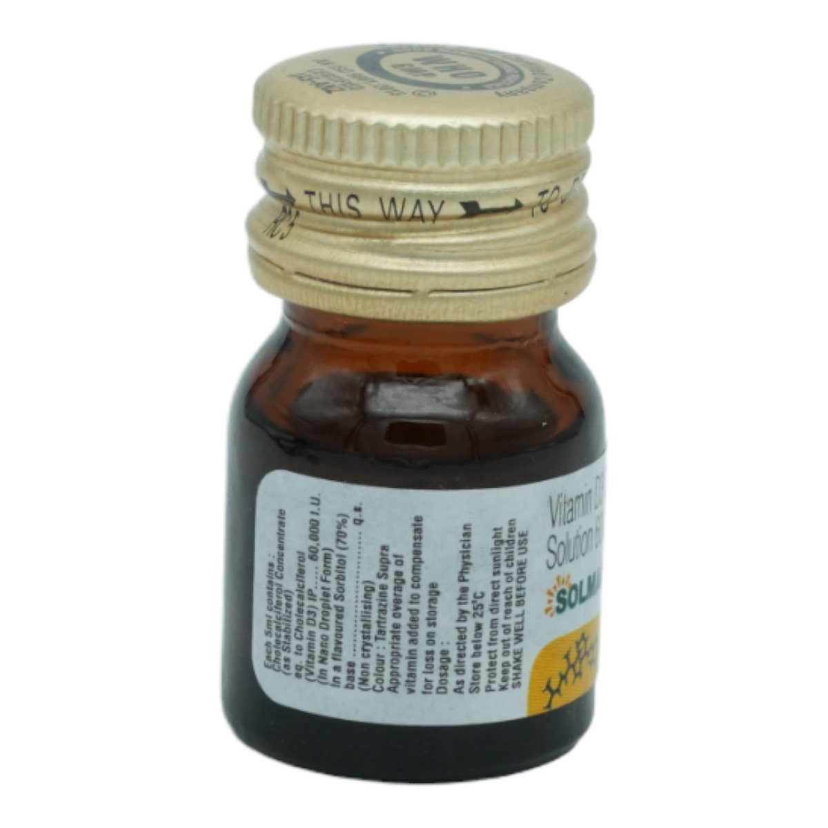 Solmac-D3 Sugar Free Solution 5 ml, Pack of 1 Solution Solmac-D3 Sugar Free Solution 5 ml, Pack of 1 Solution
