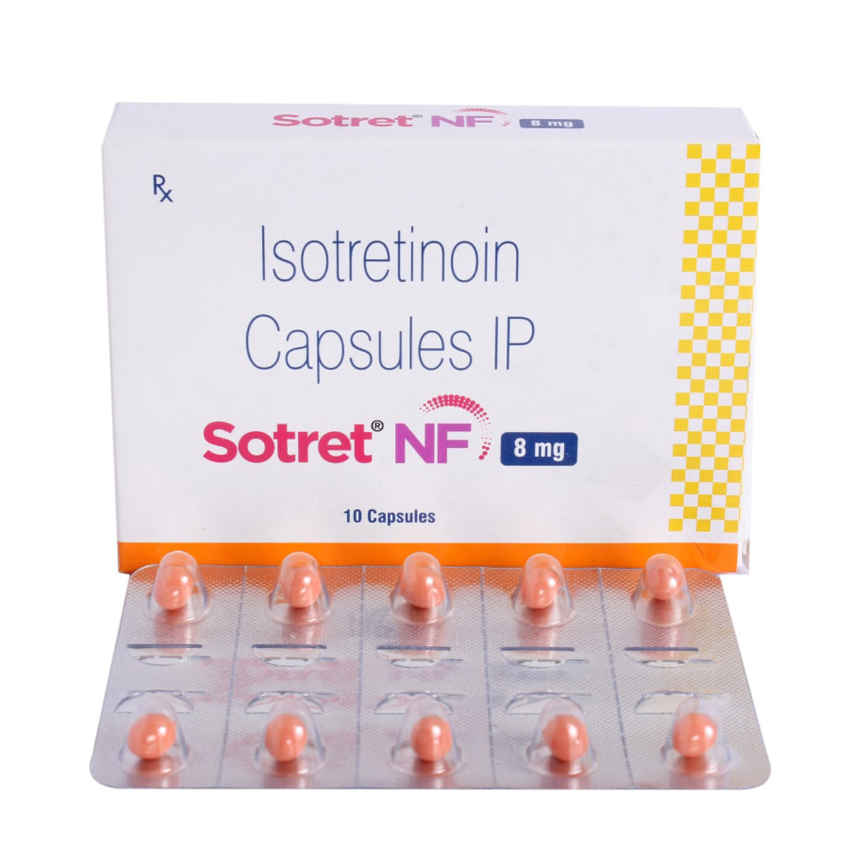 Sotret NF 8 mg Softgel Capsule 10's, Pack of 10 CapsuleS Sotret NF 8 mg Softgel Capsule 10's, Pack of 10 CapsuleS