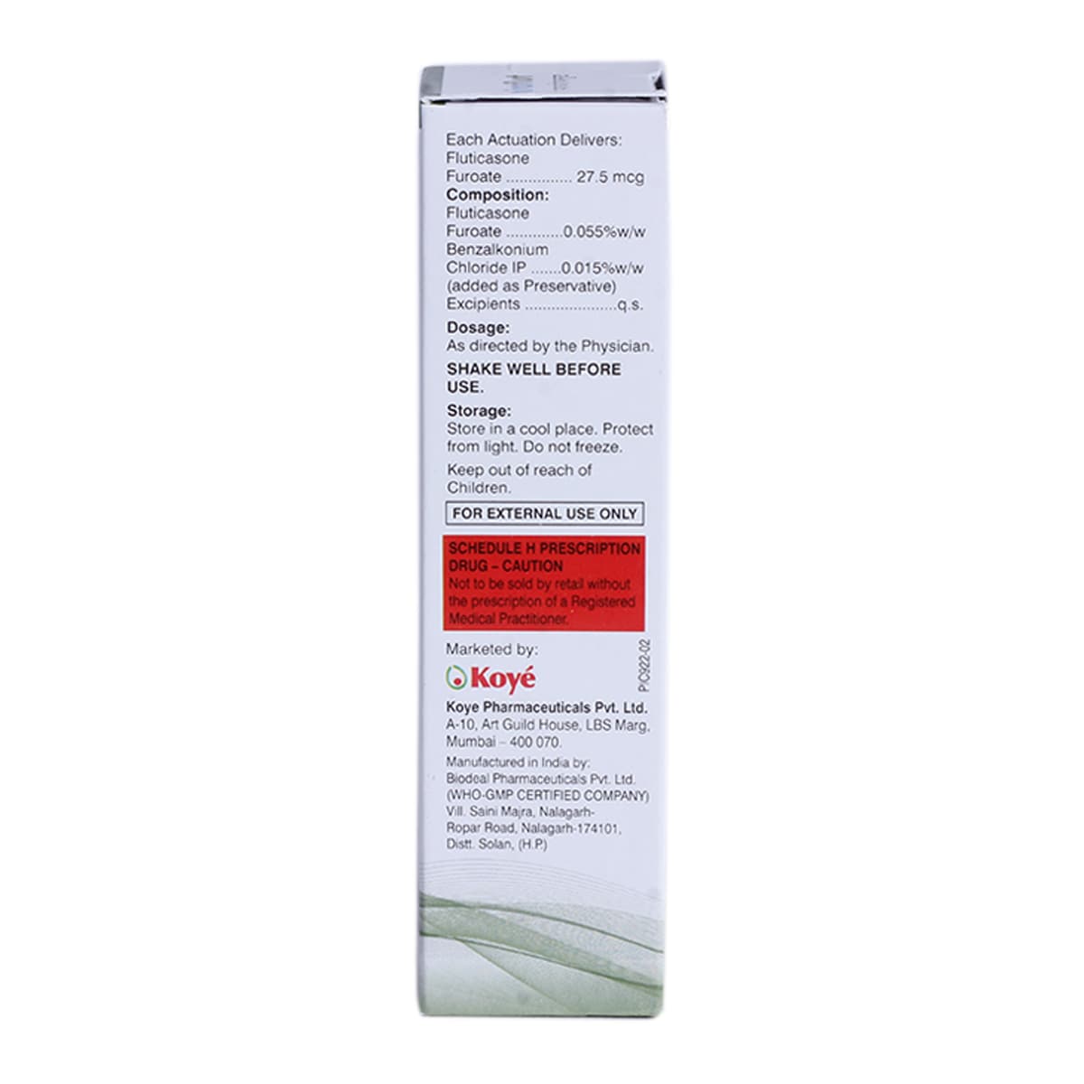 Spiroflut Nasal Spray 6 gm, Pack of 1 Nasal Spray Spiroflut Nasal Spray 6 gm, Pack of 1 Nasal Spray