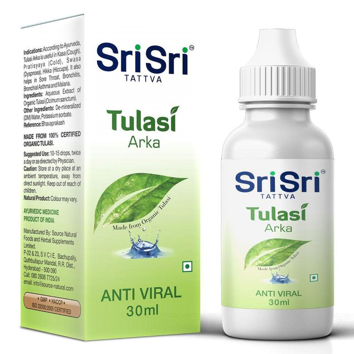 Sri Sri Tattva Tulasi Arka, 30 ml, Pack of 1 Sri Sri Tattva Tulasi Arka, 30 ml, Pack of 1