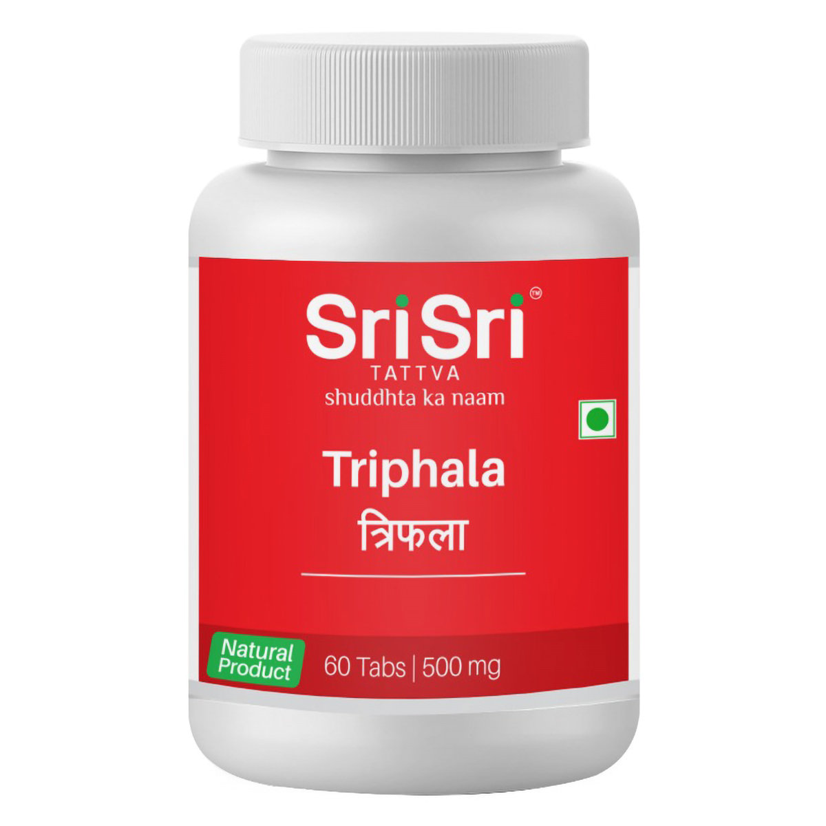 Sri Sri Tattva Triphala 500 mg, 60 Tablets, Pack of 1 Sri Sri Tattva Triphala 500 mg, 60 Tablets, Pack of 1