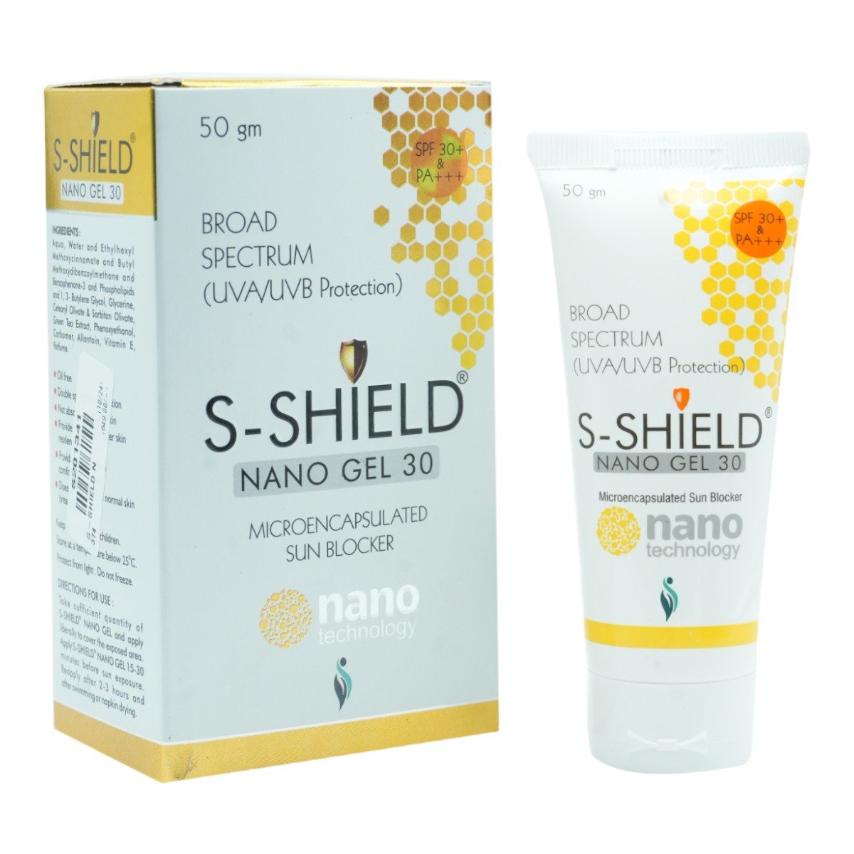 S-Shield Nano 30 Gel 50 gm, Pack of 1 S-Shield Nano 30 Gel 50 gm, Pack of 1