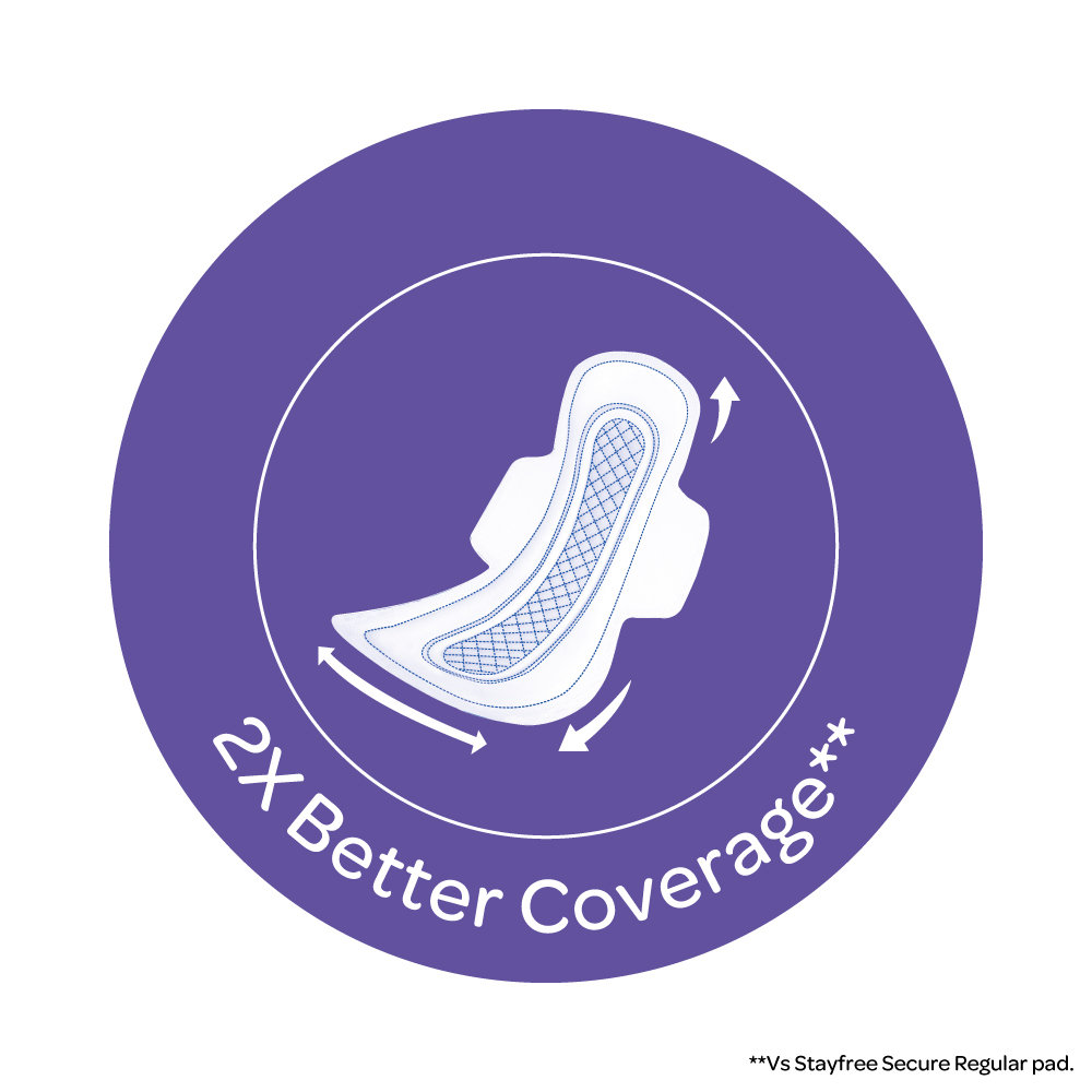 Stayfree Dry-Max All Night Ultra-Dry Pads With Wings XXL, 7 Count, Pack of 1 Stayfree Dry-Max All Night Ultra-Dry Pads With Wings XXL, 7 Count, Pack of 1