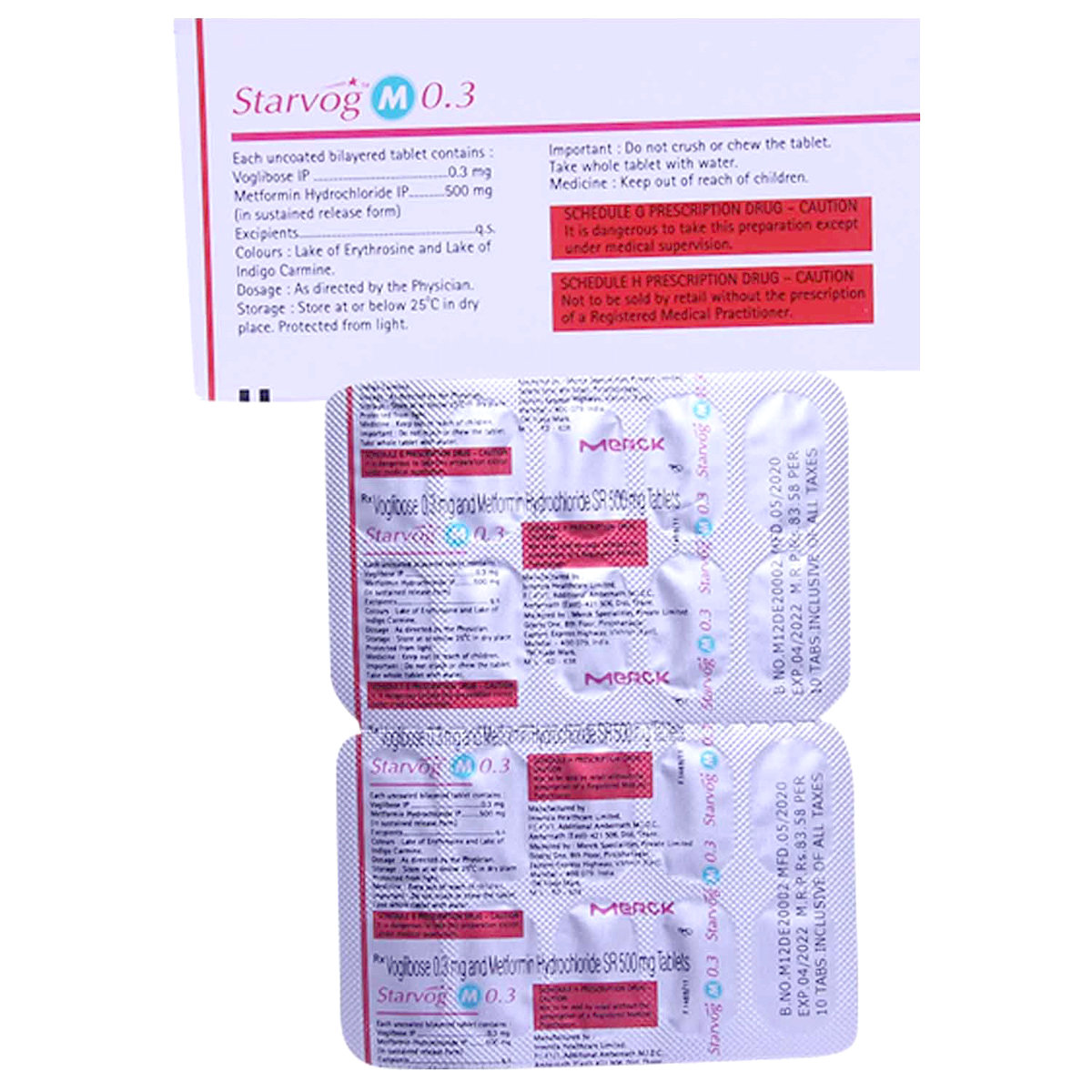 Starvog M 0.3 Tablet 10's, Pack of 10 Starvog M 0.3 Tablet 10's, Pack of 10