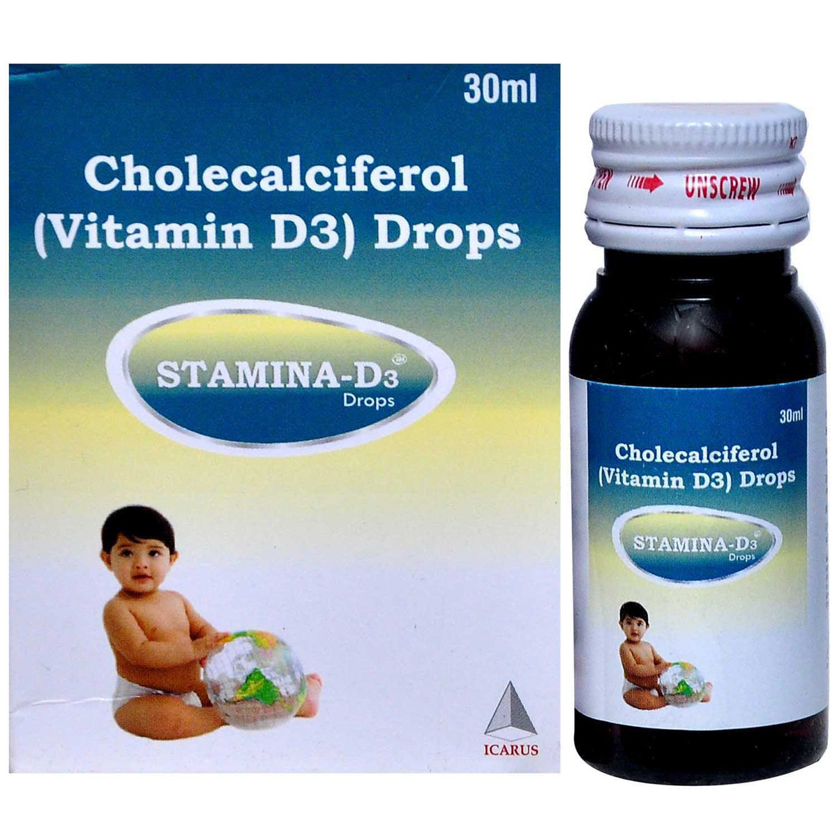 Stamina-D3 Drops 30 ml, Pack of 1 Stamina-D3 Drops 30 ml, Pack of 1