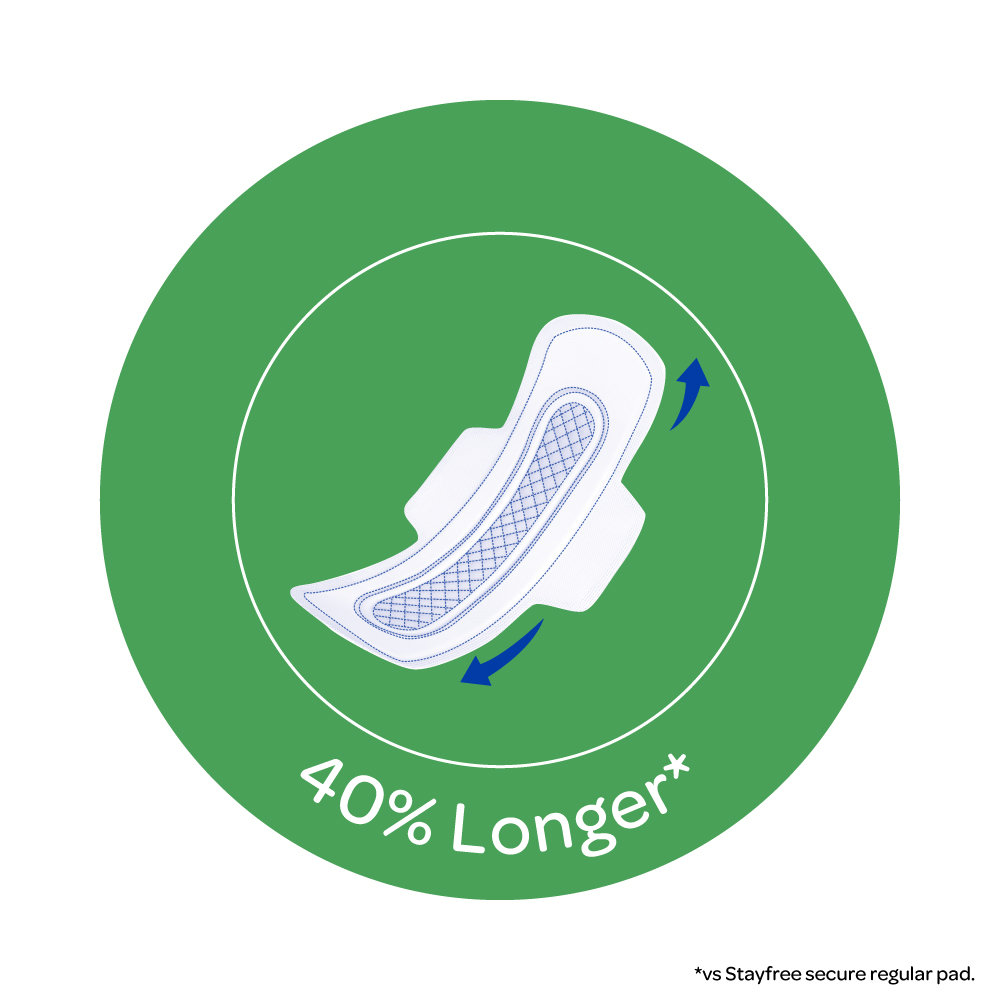 Stayfree Advanced Ultra-Comfort Soft Touch Cover Pads XL, 7 Count, Pack of 1 Stayfree Advanced Ultra-Comfort Soft Touch Cover Pads XL, 7 Count, Pack of 1