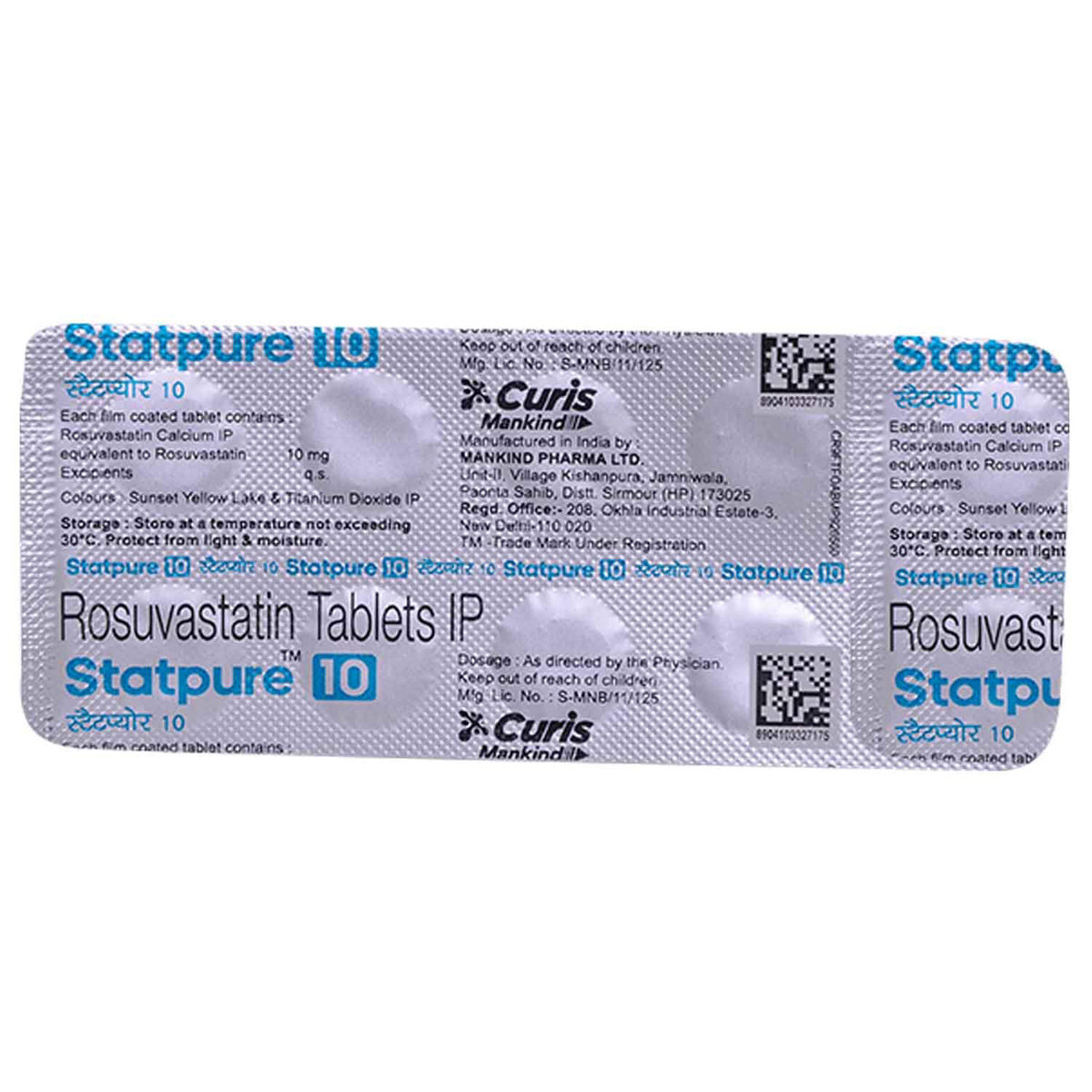 Statpure 10 Tablet 10's, Pack of 10 TABLETS Statpure 10 Tablet 10's, Pack of 10 TABLETS
