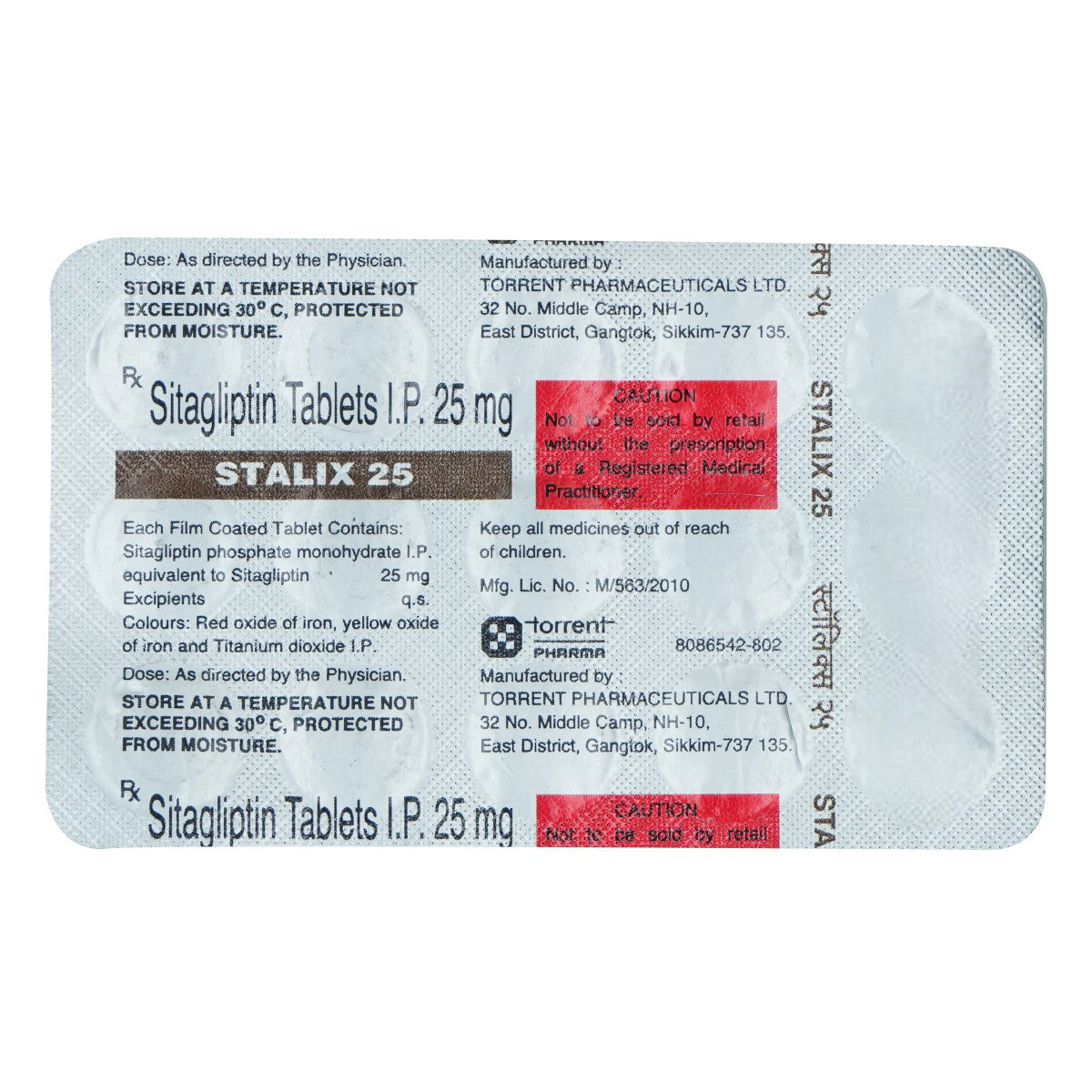 Stalix 25 mg Tablet 15's, Pack of 15 TabletS Stalix 25 mg Tablet 15's, Pack of 15 TabletS