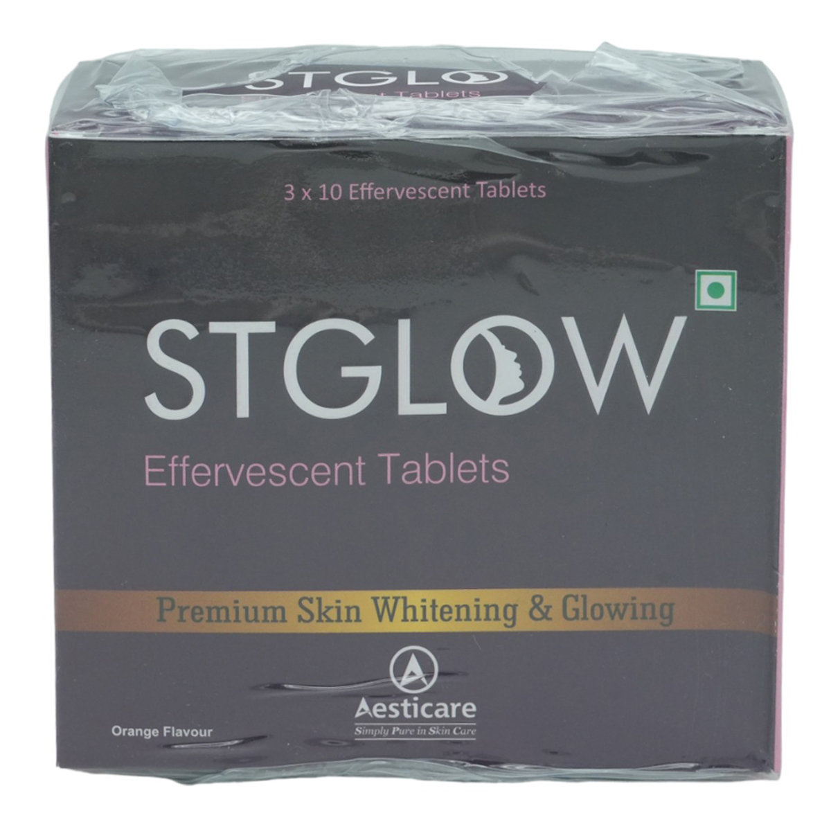 Stglow Orange Flavour Effervescent Tablet 10's, Pack of 1 Stglow Orange Flavour Effervescent Tablet 10's, Pack of 1