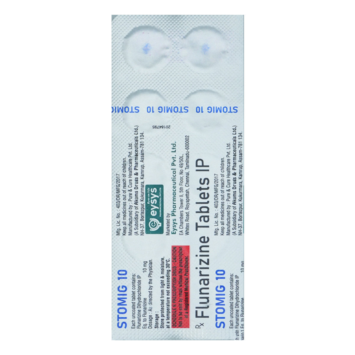 Stomig 10 Tablet 10's, Pack of 10 TabletS Stomig 10 Tablet 10's, Pack of 10 TabletS