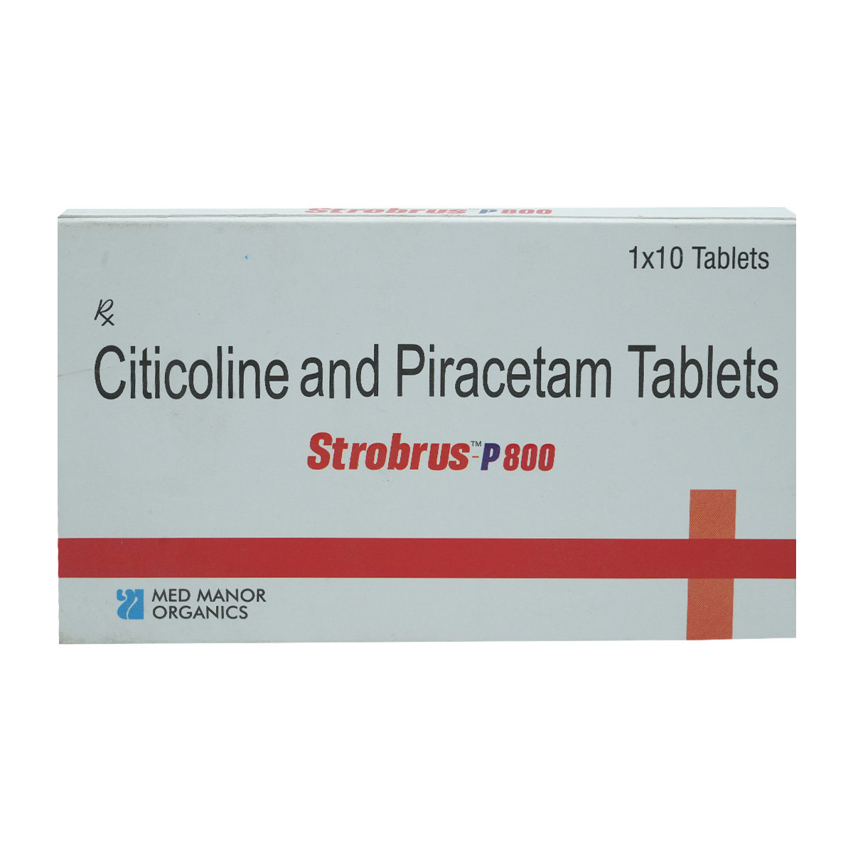 Strobrus-P 800 mg Tablet 10's, Pack of 10 TabletS Strobrus-P 800 mg Tablet 10's, Pack of 10 TabletS