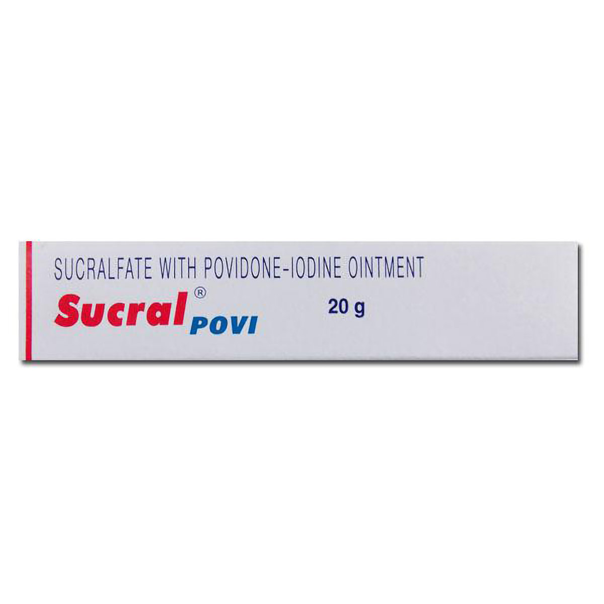 Sucral Povi Ointment 20 gm, Pack of 1 OINTMENT Sucral Povi Ointment 20 gm, Pack of 1 OINTMENT