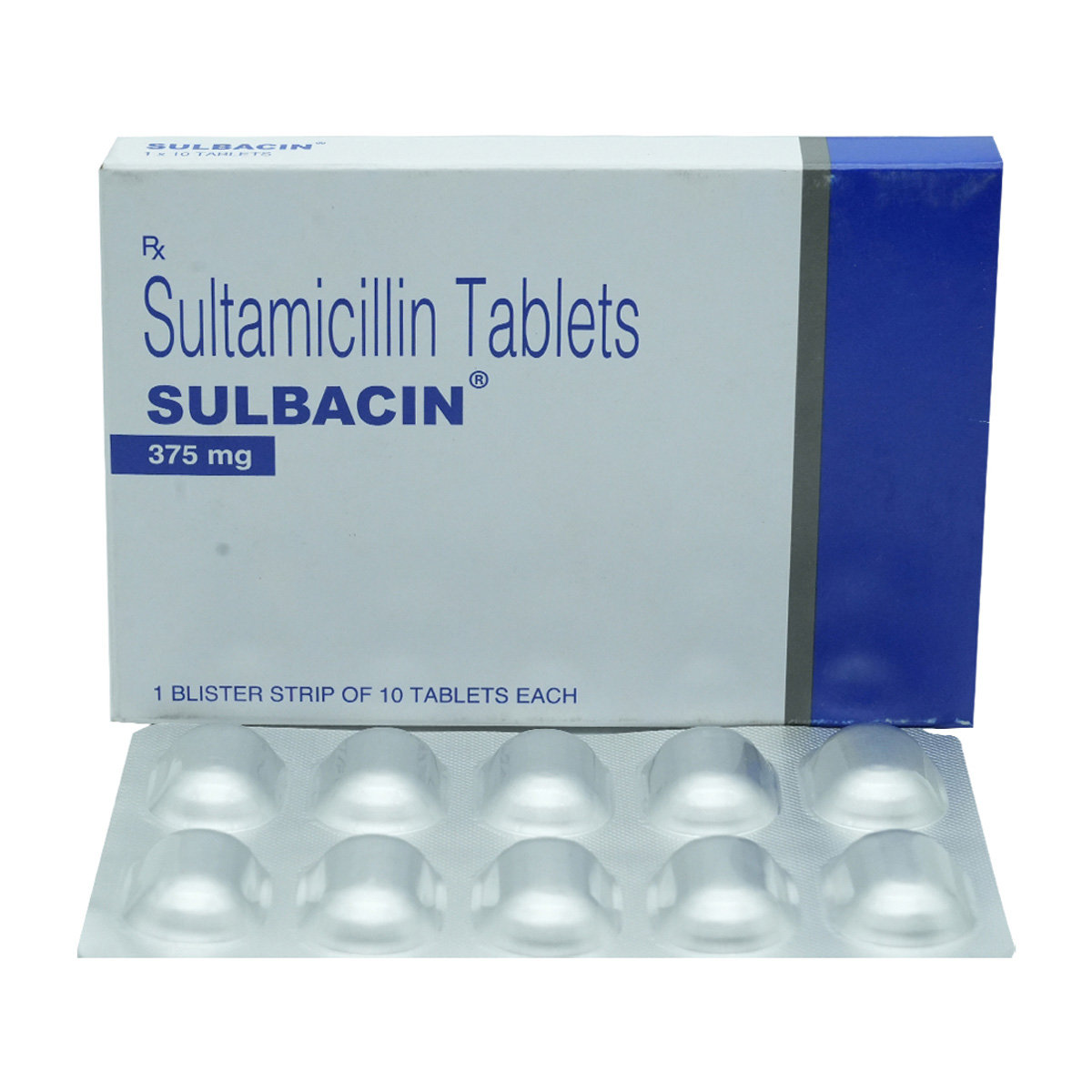 Sulbacin Tablet 10's, Pack of 10 TABLETS Sulbacin Tablet 10's, Pack of 10 TABLETS