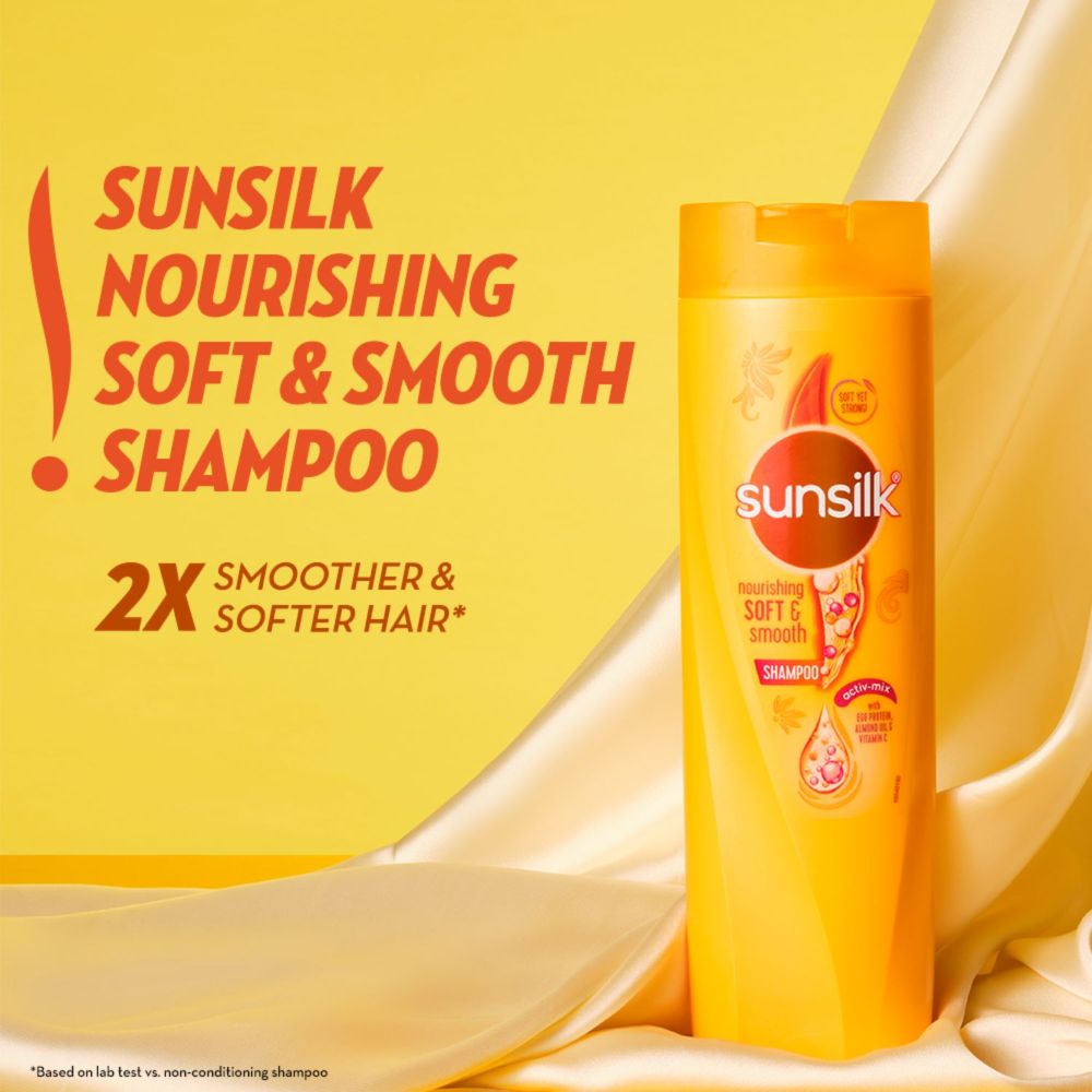 Sunsilk Nourishing Soft & Smooth Shampoo, 180 ml, Pack of 1 Sunsilk Nourishing Soft & Smooth Shampoo, 180 ml, Pack of 1