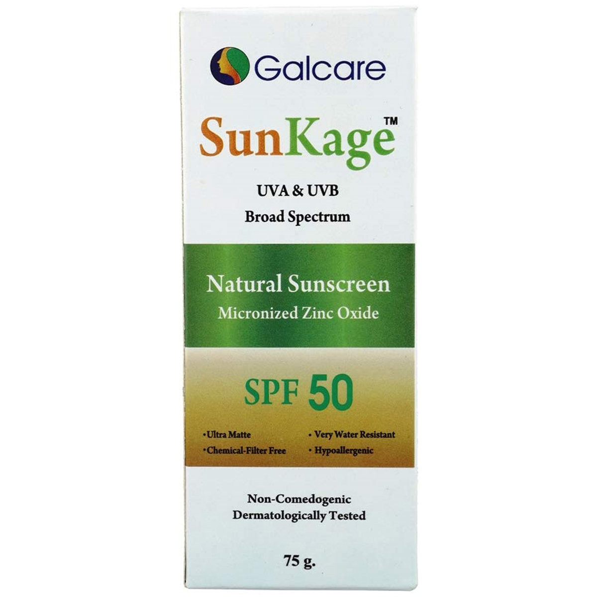 Sunkage Spf 50 Gel 75 gm, Pack of 1 Sunkage Spf 50 Gel 75 gm, Pack of 1