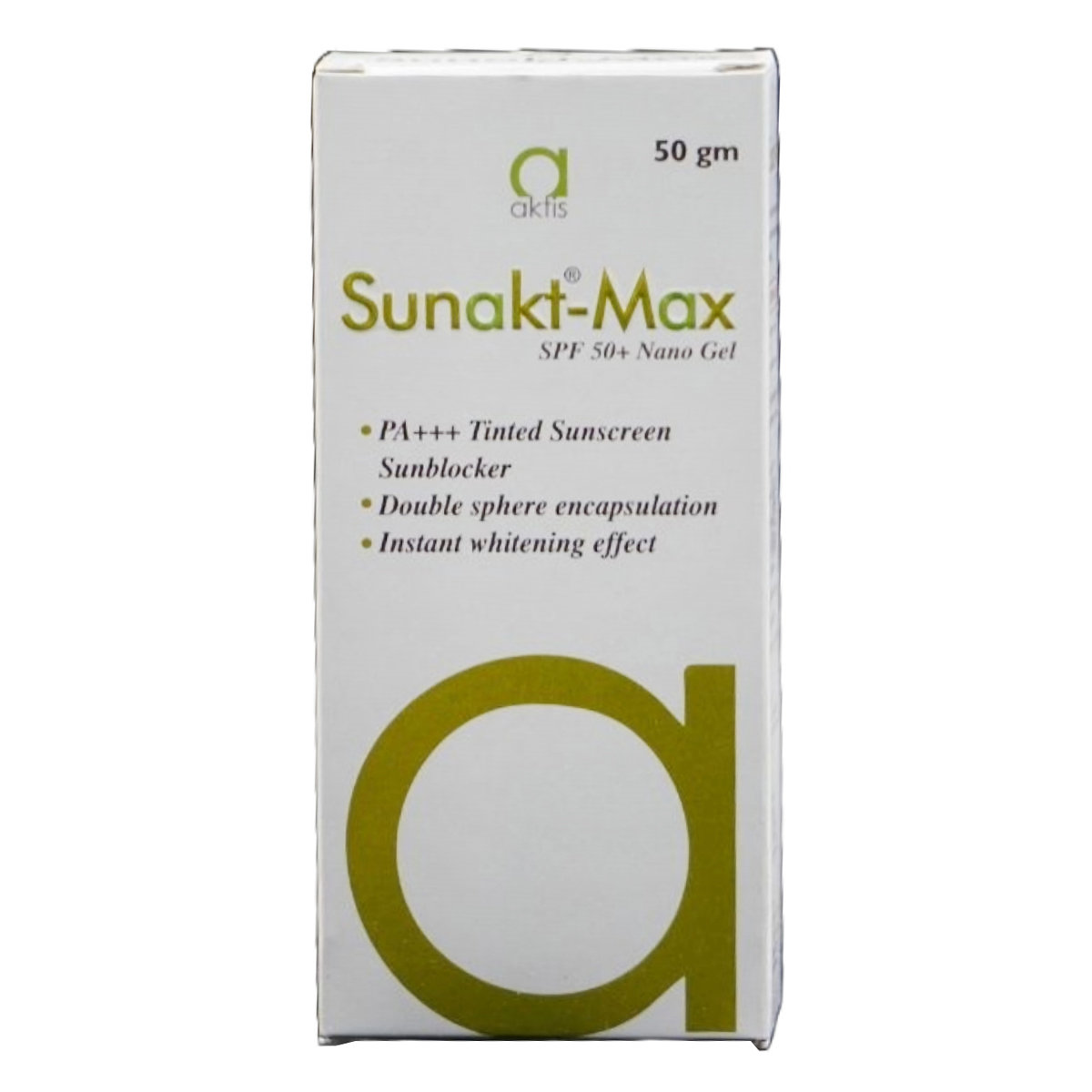 Sunakt-Max Spf 50+ Nano Gel 50 gm, Pack of 1 Sunakt-Max Spf 50+ Nano Gel 50 gm, Pack of 1