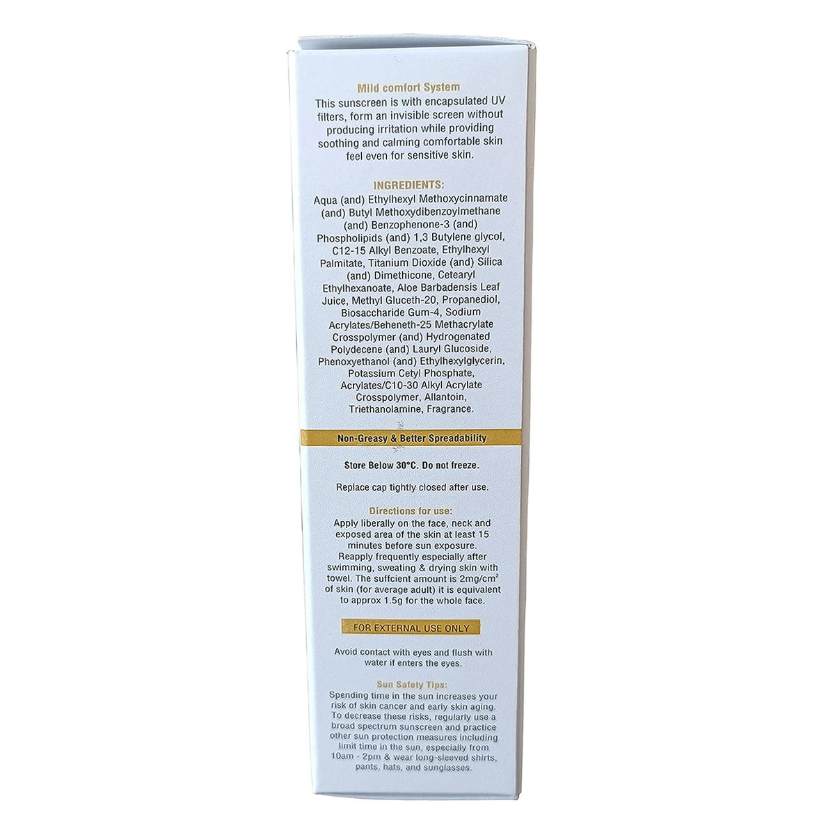 Sunhalt Gold Spf 50 Pa +++ Hydrating Sunscreen Gel 60 gm, Pack of 1 Sunhalt Gold Spf 50 Pa +++ Hydrating Sunscreen Gel 60 gm, Pack of 1