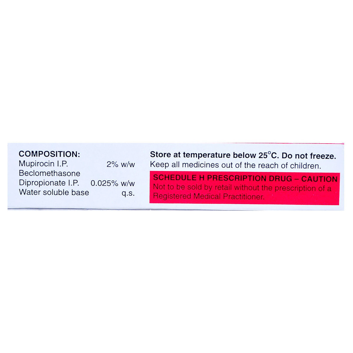 Supirocin-B Plus Ointment 5 gm, Pack of 1 OINTMENT Supirocin-B Plus Ointment 5 gm, Pack of 1 OINTMENT