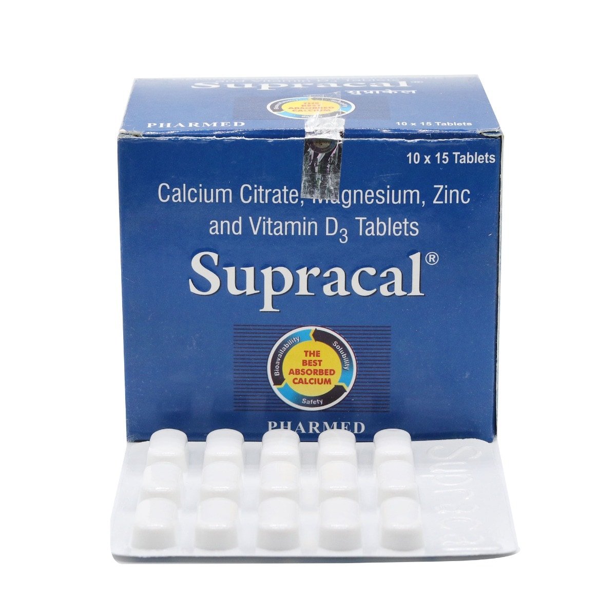 Supracal Tablet 15's, Pack of 15 TABLETS Supracal Tablet 15's, Pack of 15 TABLETS