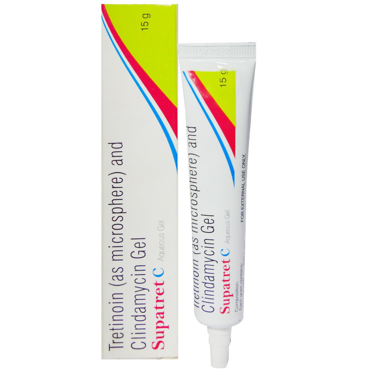 Supatret C Aqueous Gel 15 gm, Pack of 1 Supatret C Aqueous Gel 15 gm, Pack of 1