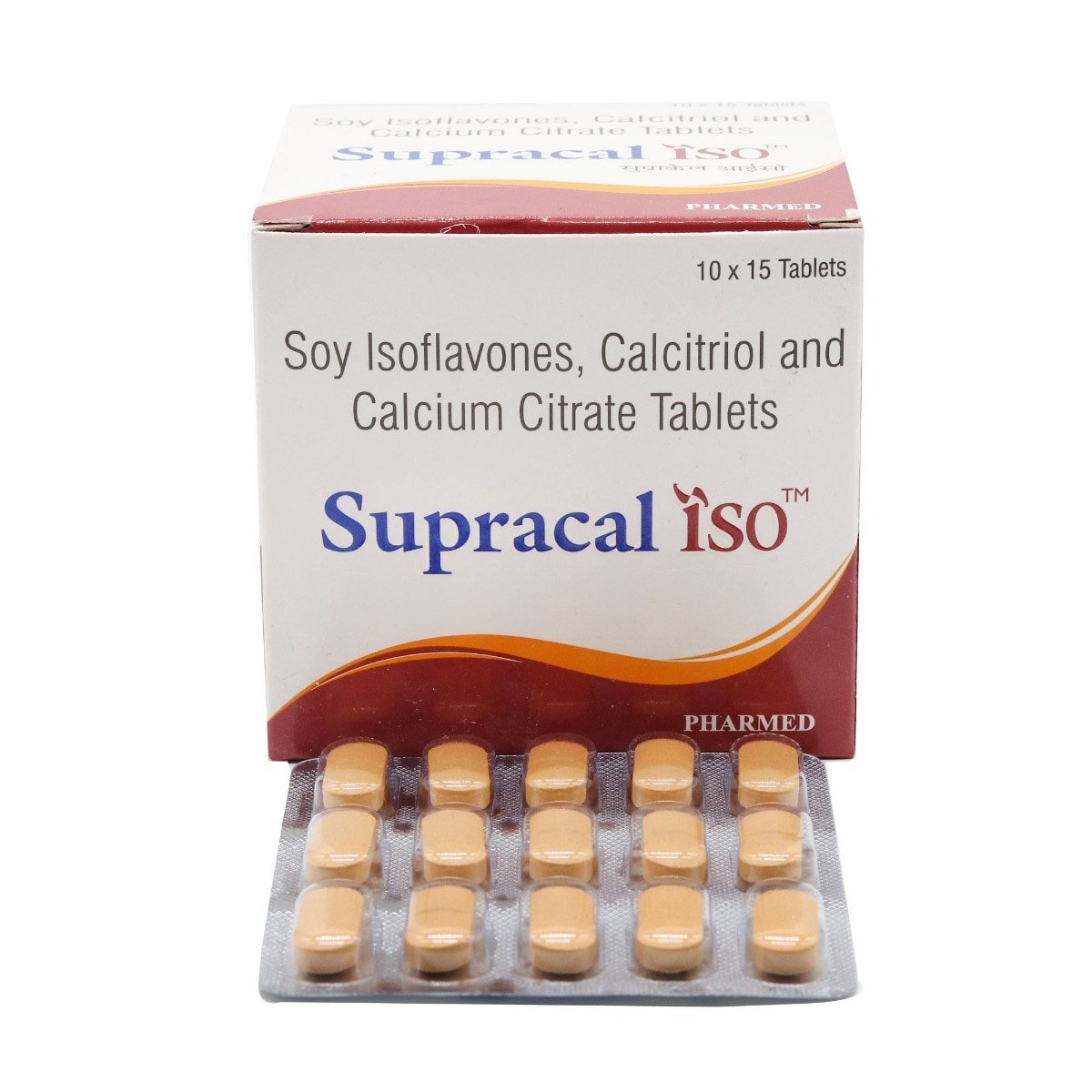 Supracal ISO Tablet 15's, Pack of 15 TabletS Supracal ISO Tablet 15's, Pack of 15 TabletS