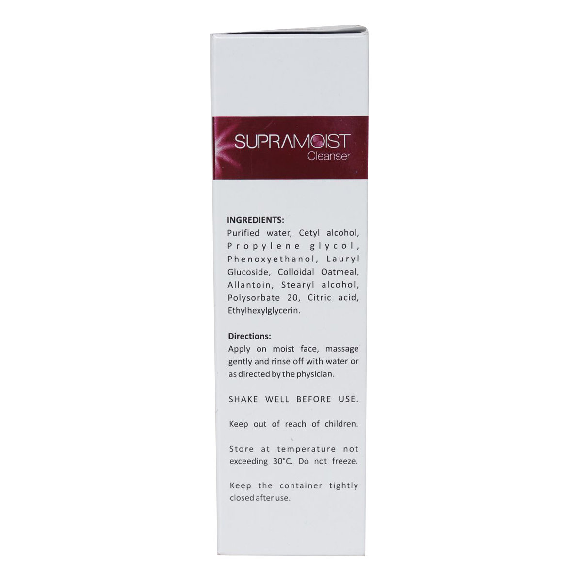 Supramoist Cleansing Lotion, 125 ml, Pack of 1 Supramoist Cleansing Lotion, 125 ml, Pack of 1