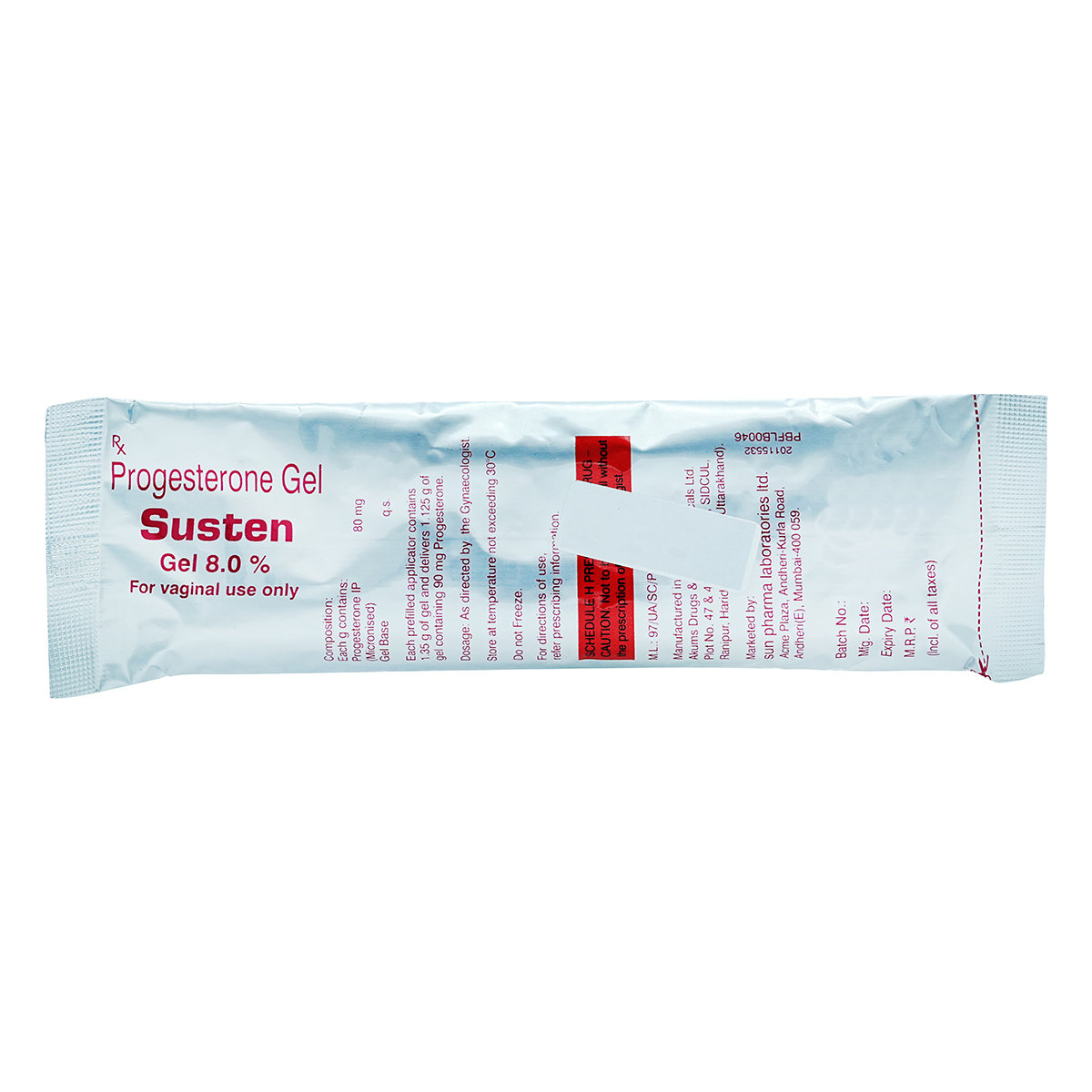Susten 8% Gel 1's, Pack of 1 Gel Susten 8% Gel 1's, Pack of 1 Gel