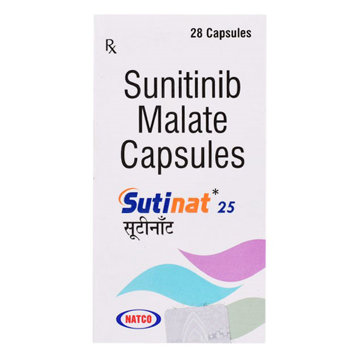 Sutinat 25 Capsule 28's, Pack of 1 Capsule Sutinat 25 Capsule 28's, Pack of 1 Capsule