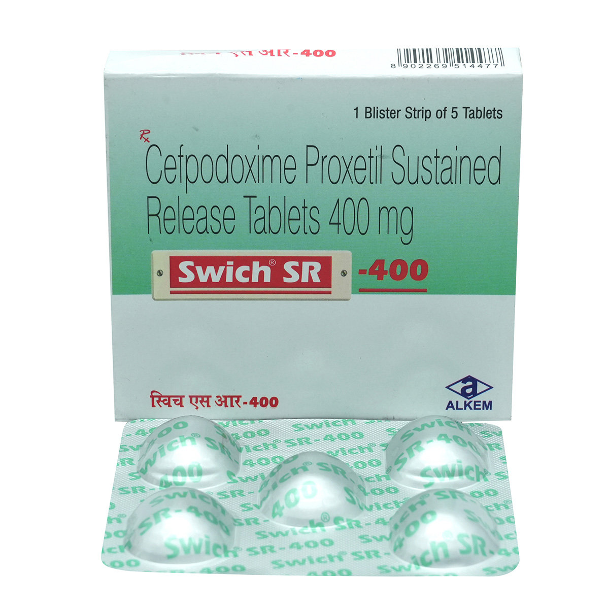 Swich SR-400 Tablet 5's, Pack of 5 TABLETS Swich SR-400 Tablet 5's, Pack of 5 TABLETS