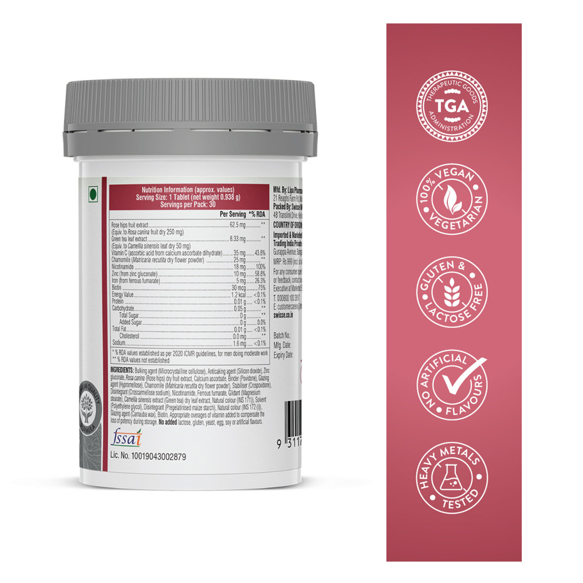 Swisse Beauty Biotin+, 30 Tablets, Pack of 1 Swisse Beauty Biotin+, 30 Tablets, Pack of 1