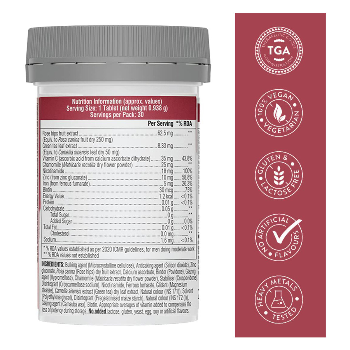 Swisse Beauty Biotin+, 60 Tablets, Pack of 1 Swisse Beauty Biotin+, 60 Tablets, Pack of 1