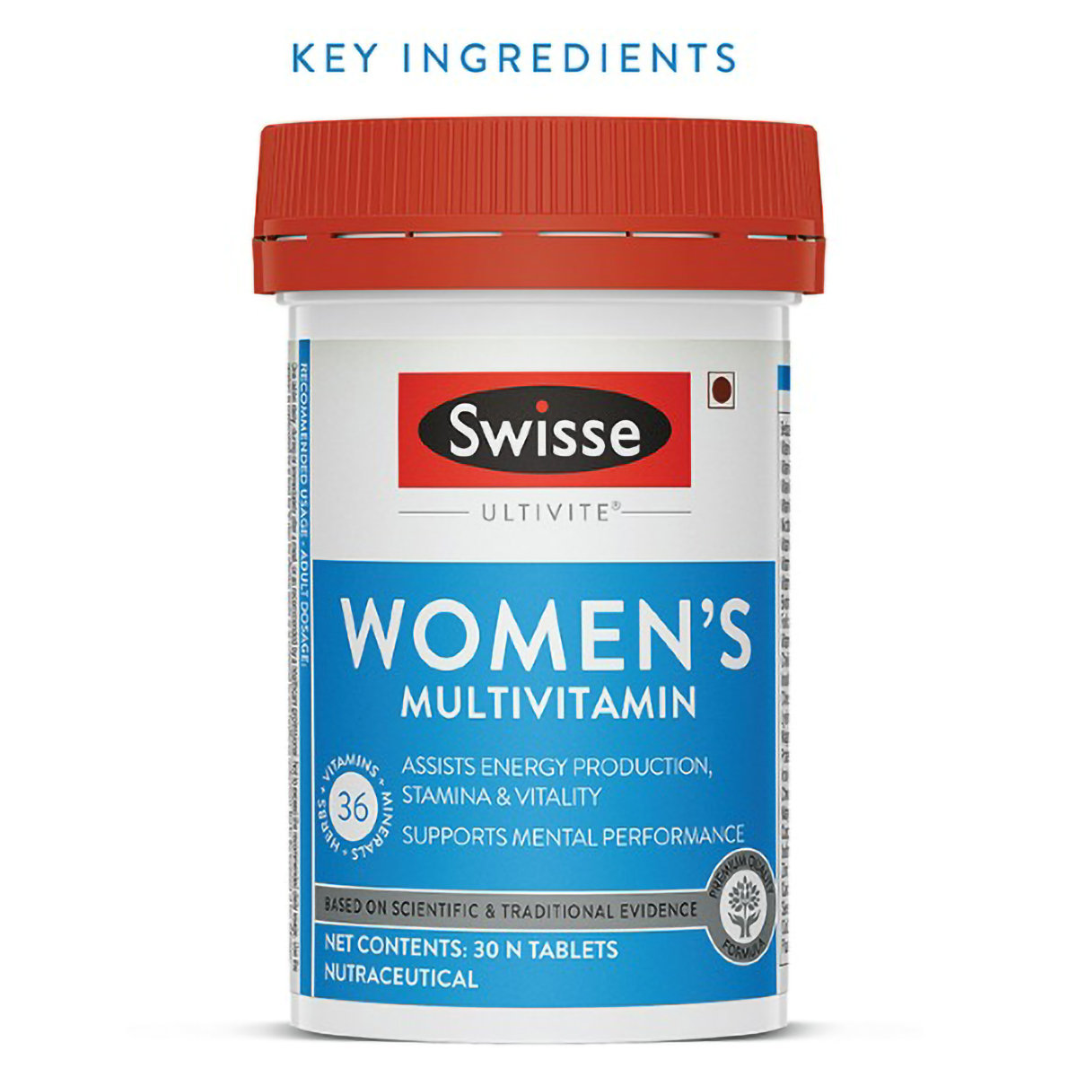 Swisse Ultivite Women's Multivitamin, 30 Tablet, Pack of 1 Swisse Ultivite Women's Multivitamin, 30 Tablet, Pack of 1