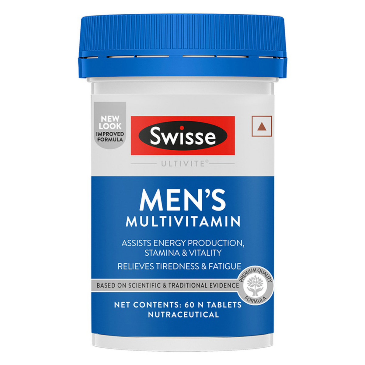 Swisse Ultivite Men's Multivitamin, 60 Tablets, Pack of 1 Swisse Ultivite Men's Multivitamin, 60 Tablets, Pack of 1