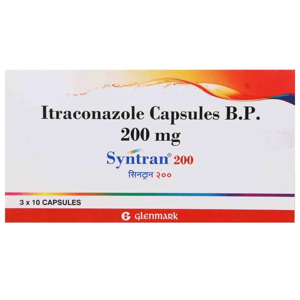 Syntran 200 Capsule 10's, Pack of 10 CAPSULES