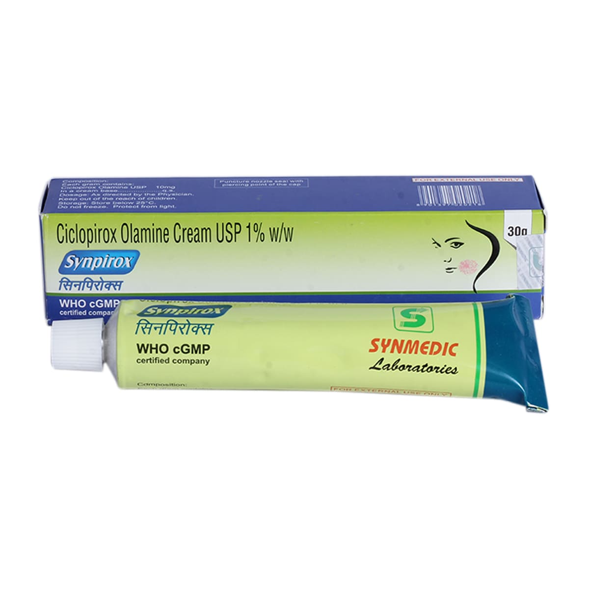 Synpirox Cream 30 gm, Pack of 1 CREAM Synpirox Cream 30 gm, Pack of 1 CREAM