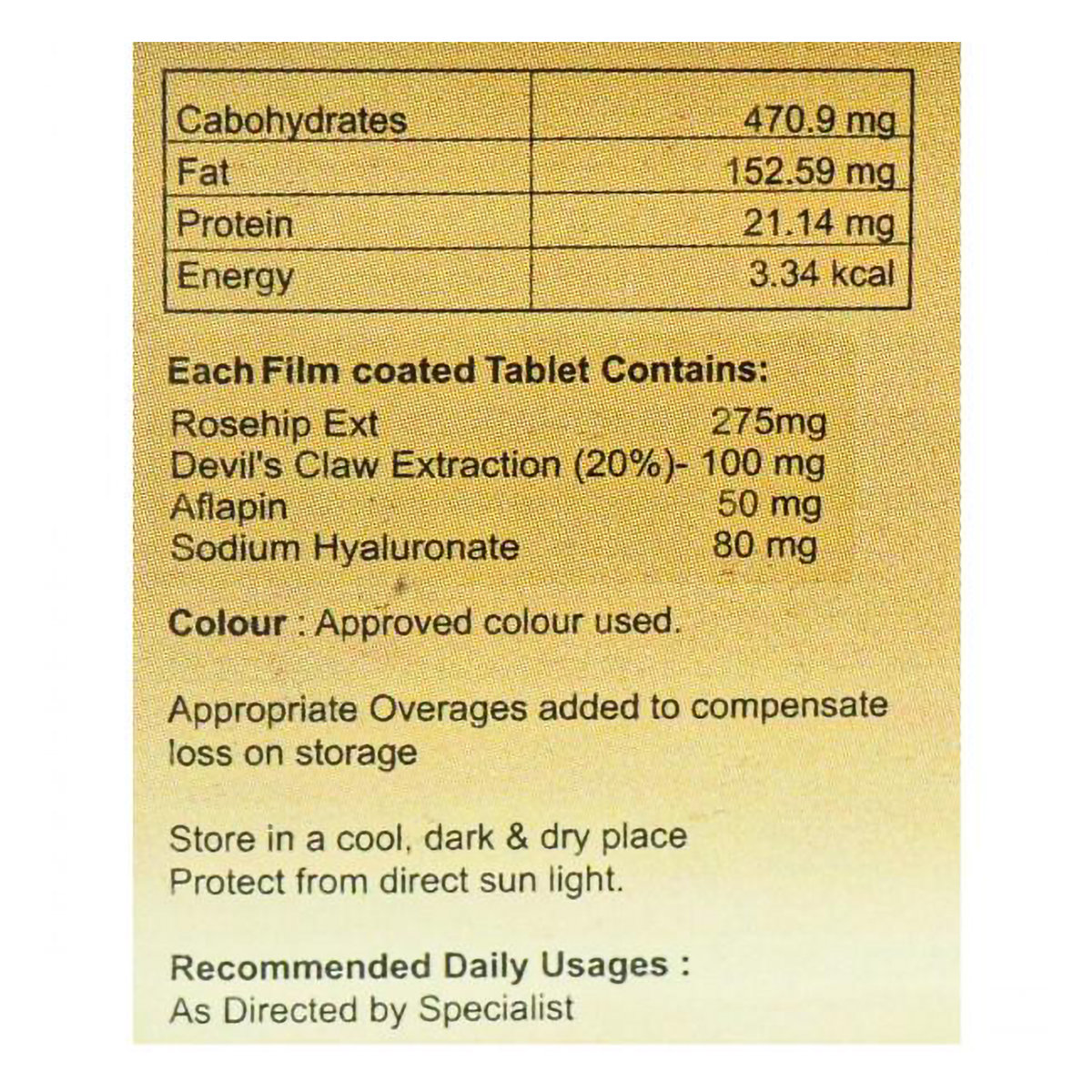 Synofluid-XT Tablet 14's, Pack of 1 Synofluid-XT Tablet 14's, Pack of 1