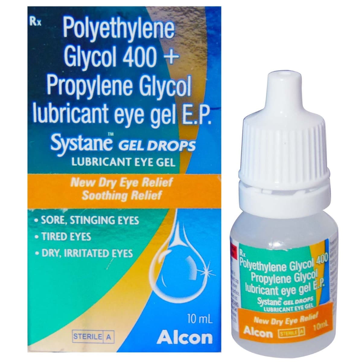 Systane Gel Drop Lubricant Eye Gel 10 ml, Pack of 1 DROPS Systane Gel Drop Lubricant Eye Gel 10 ml, Pack of 1 DROPS