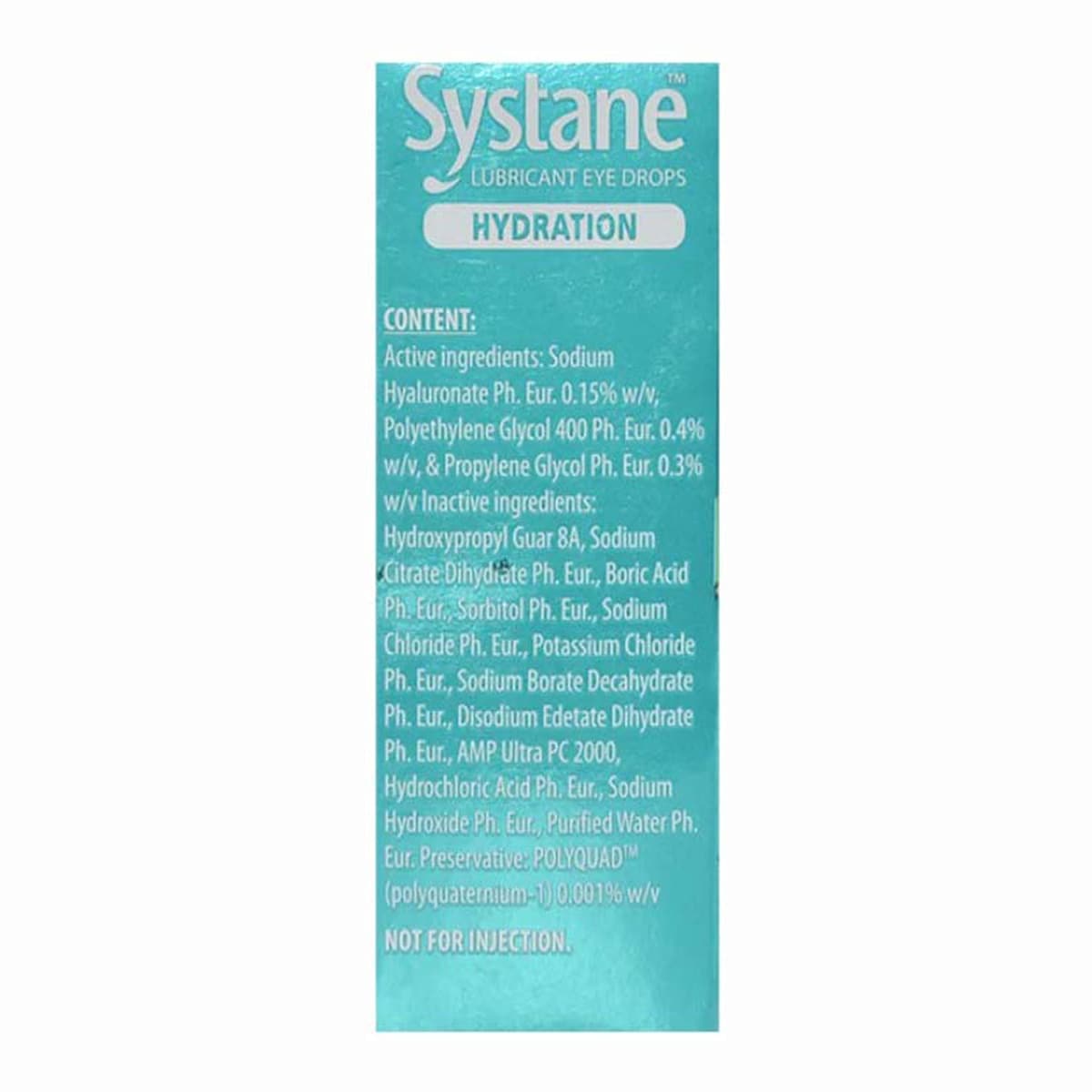 Systane Hydration Lubricant Eye Drop 10 ml, Pack of 1 Eye Drops Systane Hydration Lubricant Eye Drop 10 ml, Pack of 1 Eye Drops