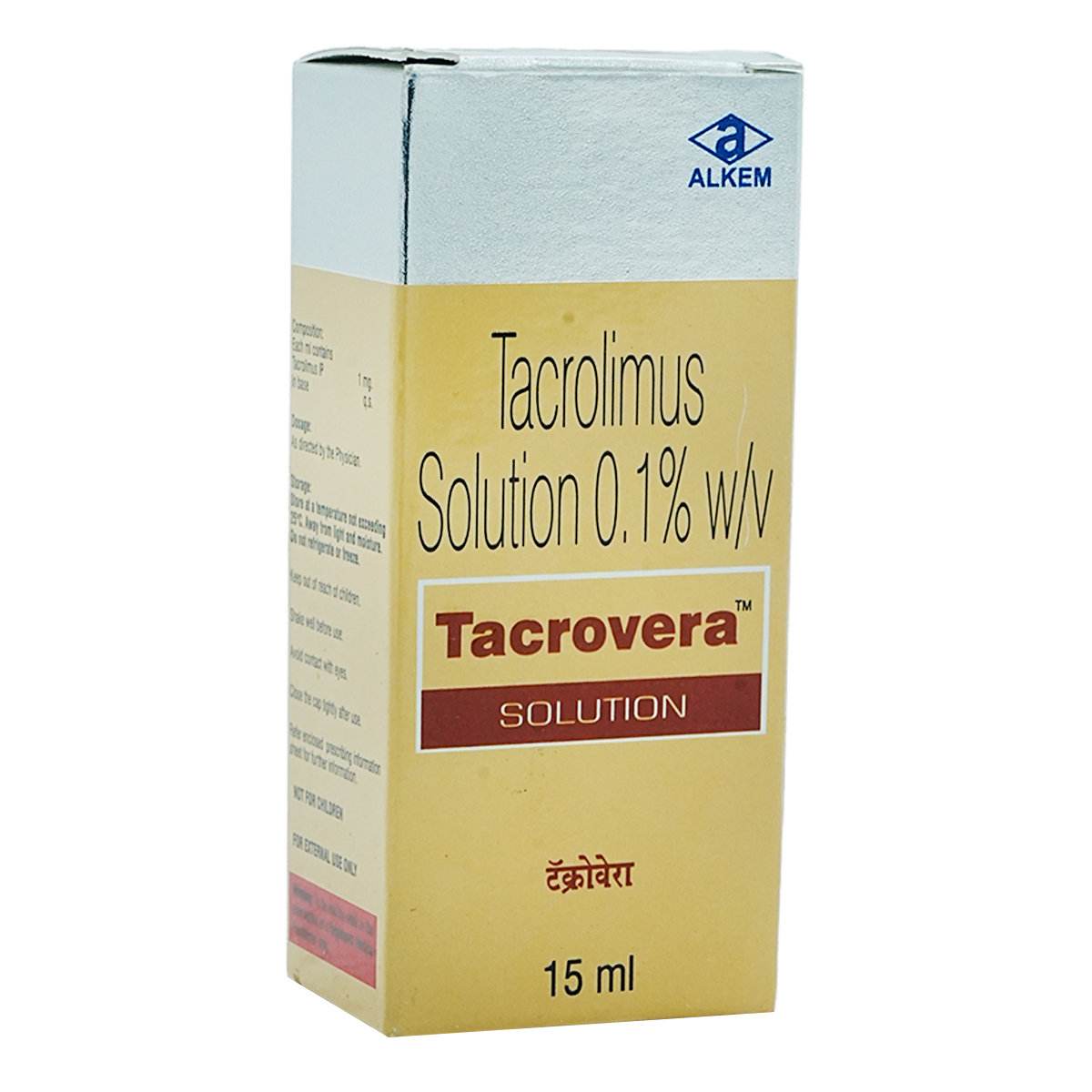 Tacrovera Solution 15 ml, Pack of 1 SOLUTION Tacrovera Solution 15 ml, Pack of 1 SOLUTION