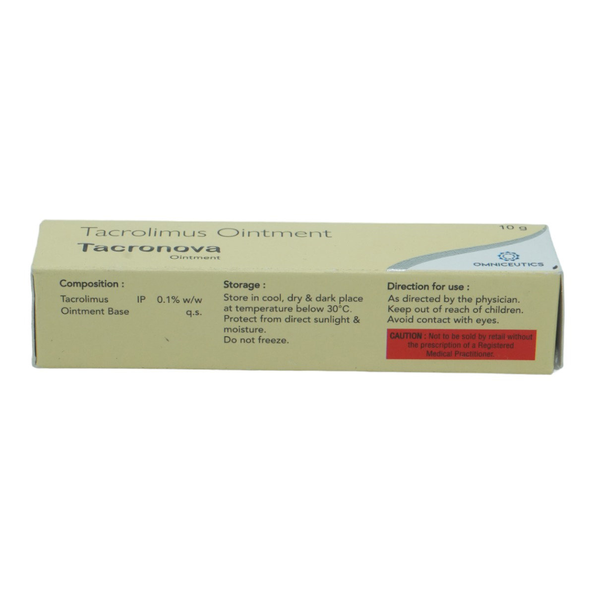 Tacronova Ointment 10 gm, Pack of 1 Ointment Tacronova Ointment 10 gm, Pack of 1 Ointment