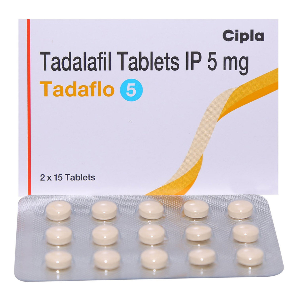 Tadaflo 5 Tablet 15's, Pack of 15 TABLETS Tadaflo 5 Tablet 15's, Pack of 15 TABLETS