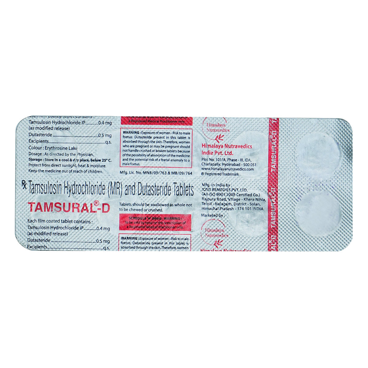 TAMSURAL D TABLET 10'S, Pack of 10 TabletS TAMSURAL D TABLET 10'S, Pack of 10 TabletS