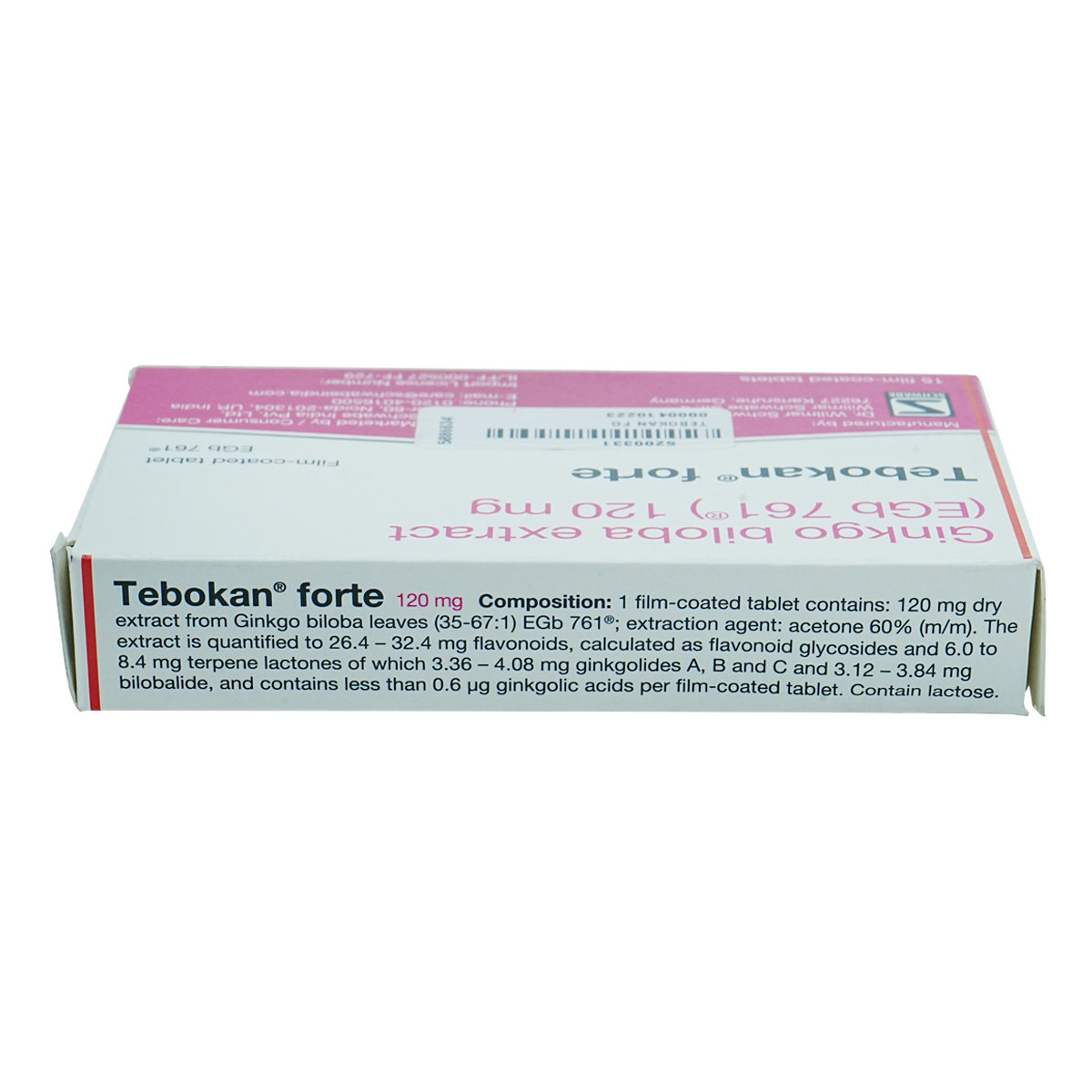 Tebokan Forte Tablet 15's, Pack of 15 TABLETS Tebokan Forte Tablet 15's, Pack of 15 TABLETS