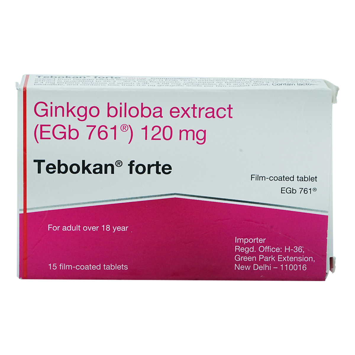 Tebokan Forte Tablet 15's, Pack of 15 TABLETS Tebokan Forte Tablet 15's, Pack of 15 TABLETS