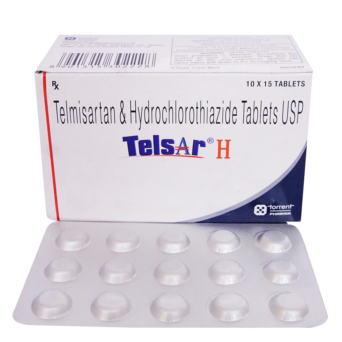 Telsar H 40 Tablet 15's, Pack of 15 Telsar H 40 Tablet 15's, Pack of 15