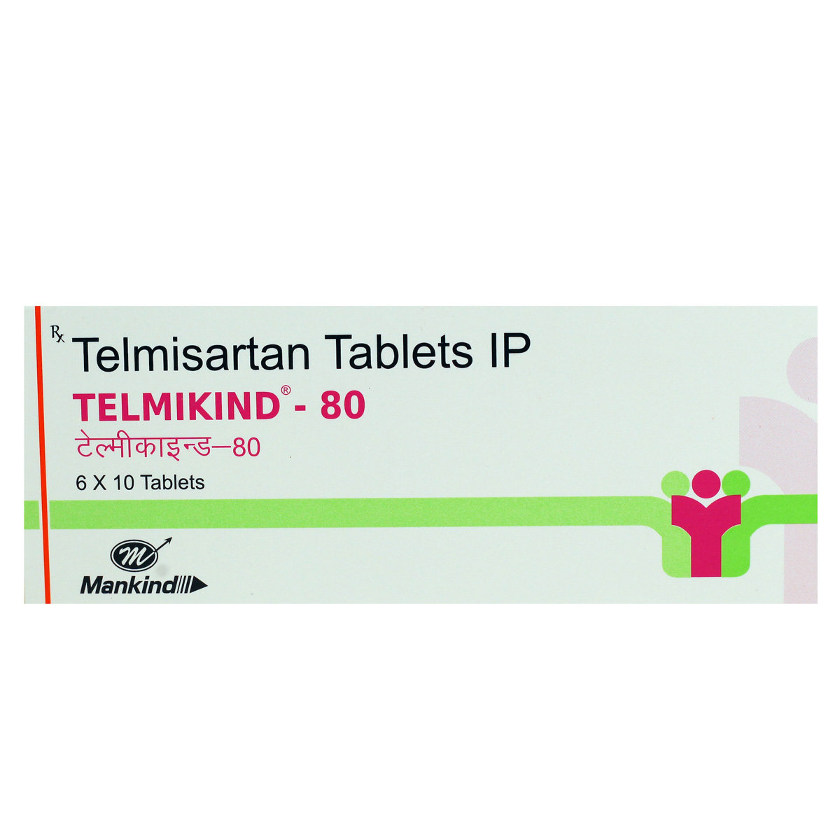 Telmikind-80 Tablet 10's, Pack of 10 TABLETS Telmikind-80 Tablet 10's, Pack of 10 TABLETS